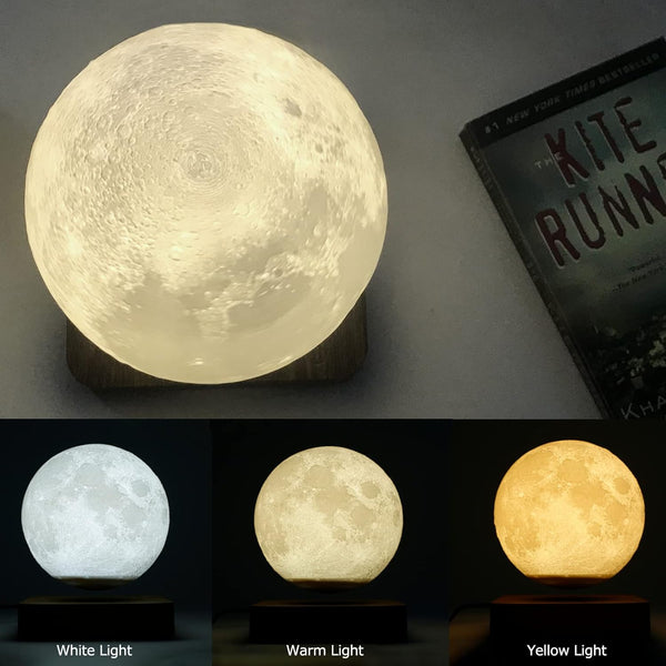 Levitating Moon Lamp